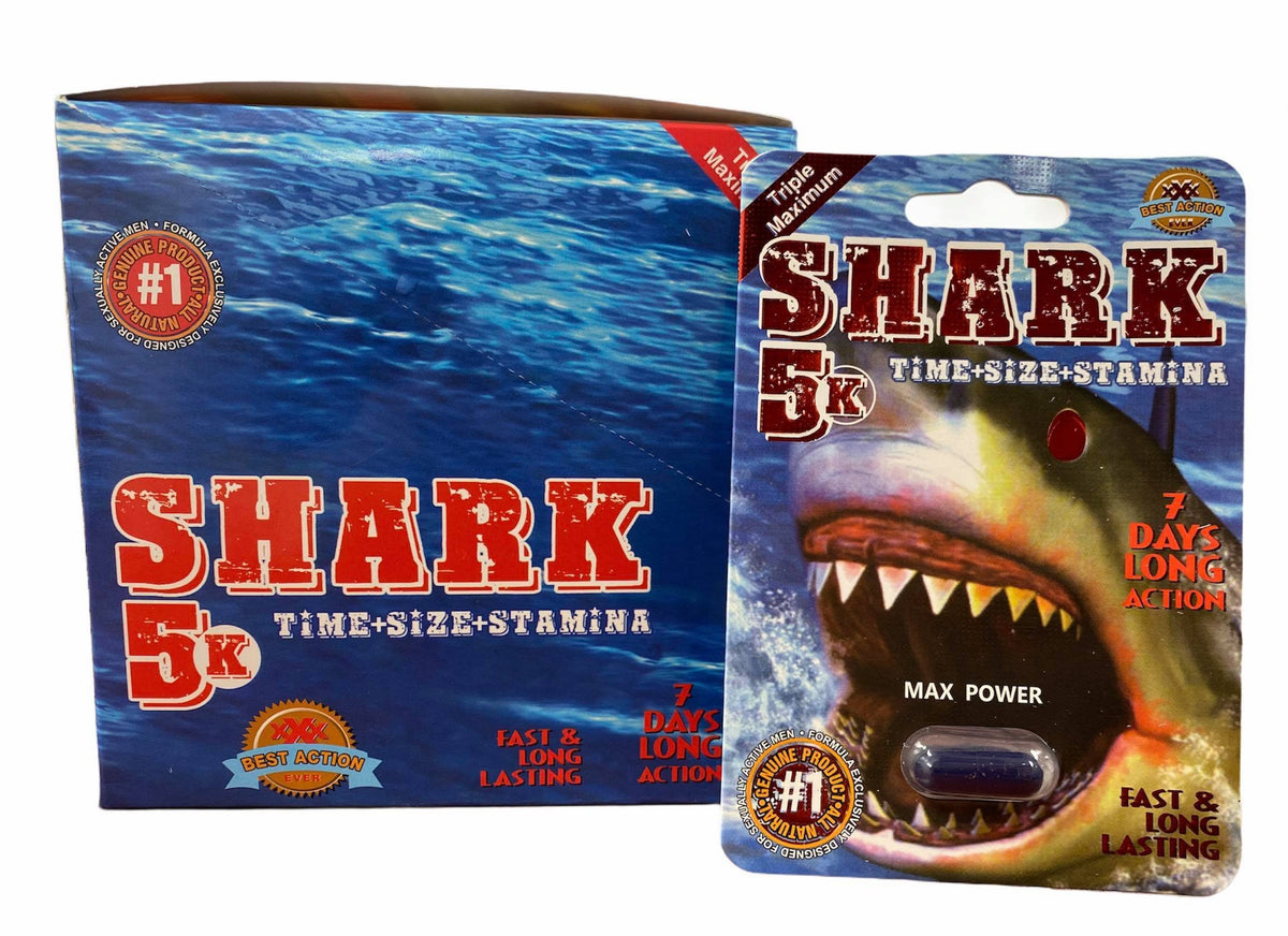 SHARK 5K SEX PILL | BOX OF 24