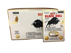 BLACK BULL 1000 K GINSENG SEX PILL | 24 PACK