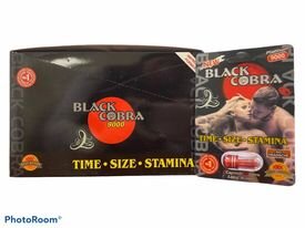 BLACK COBRA 9000 SEX PILL | BOX OF 24