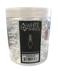 WHITE RHINO | BUBBLE CARB CAPS | 30 COUNT