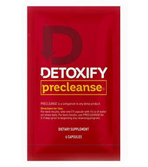 DETOXIFY PRECLEANSE HERBAL SUPPLEMENT | PACK OF 6 CAPSULES - NEW STAR NOVELTIES