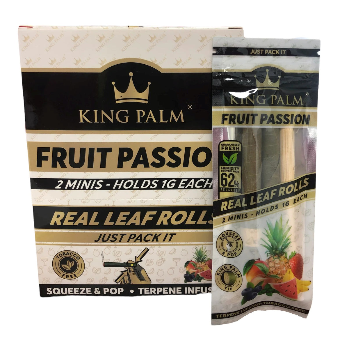 KING PALM (FRUIT PASSION) 2 MINIS