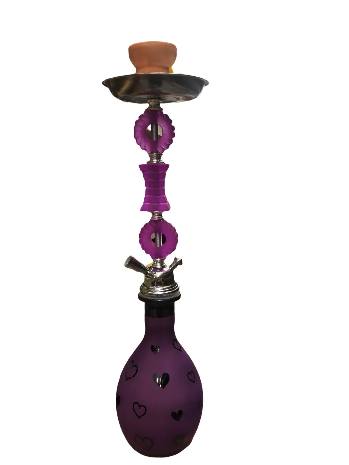 ZEBRA SMOKE | HEART- 1 HOSE HOOKAH