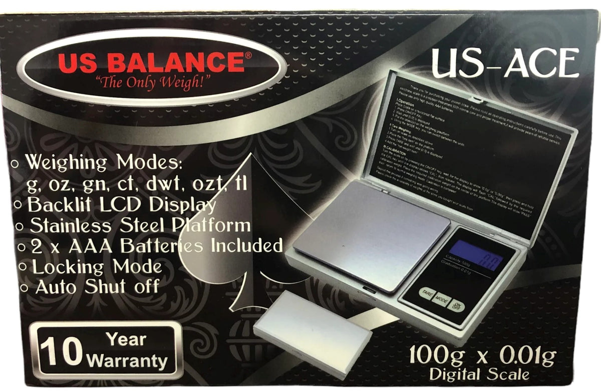 US BALANCE SCALE| US-ACE 100g X 0.01g DIGITAL