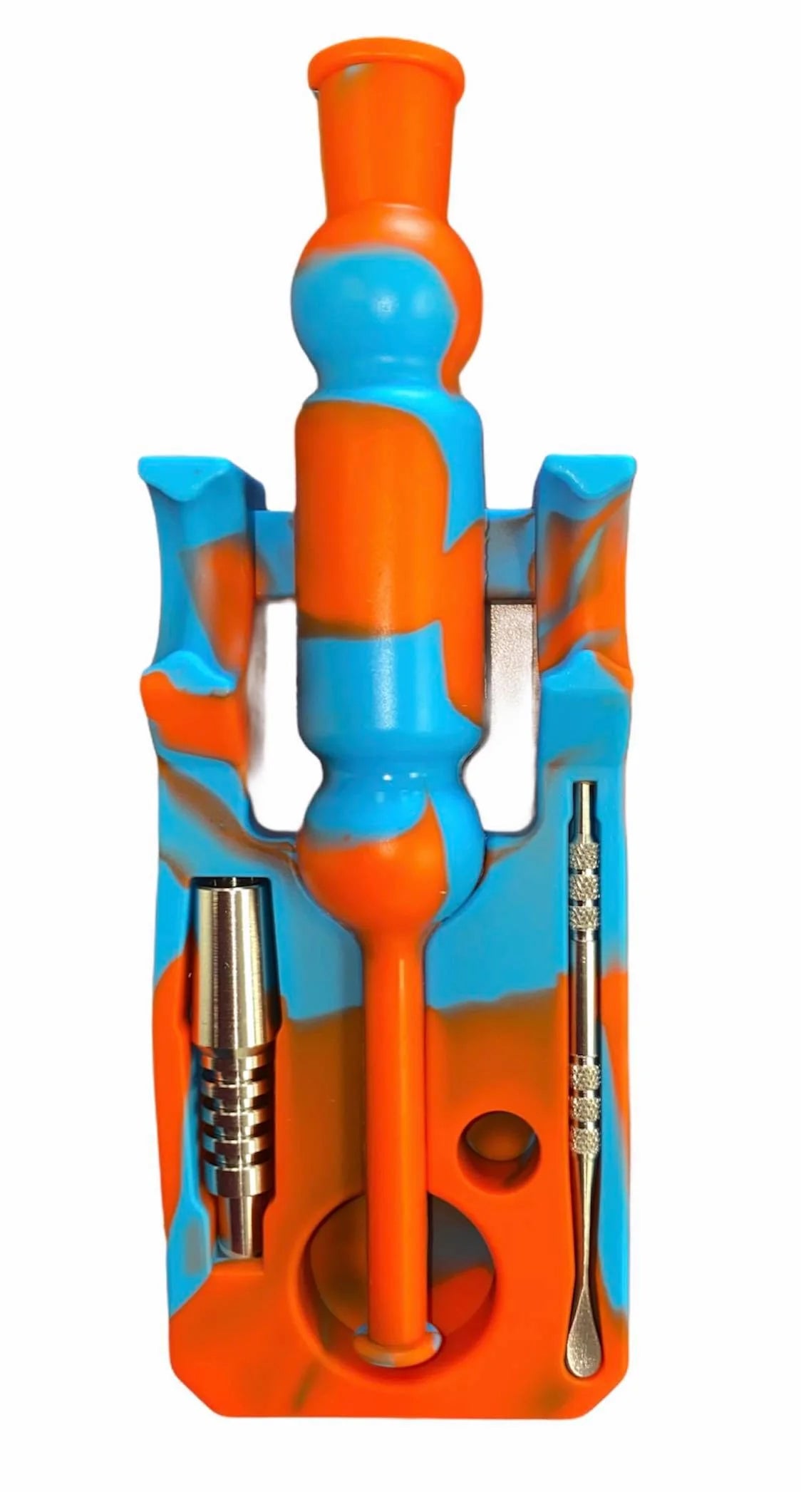 SILCONE NECTOR COLLECTOR KIT, ORANGE & LIGHT BLUE | SINGLE UNIT