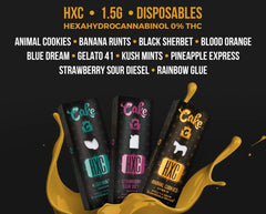 CAKE HXC 1.5G DISPOSABLE VAPE | 100% AUTHENTIC | HHC | RECHARGEABLE