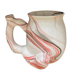 CERAMIC PIPE COFFEE MUG, VARIOUS DESIGNS