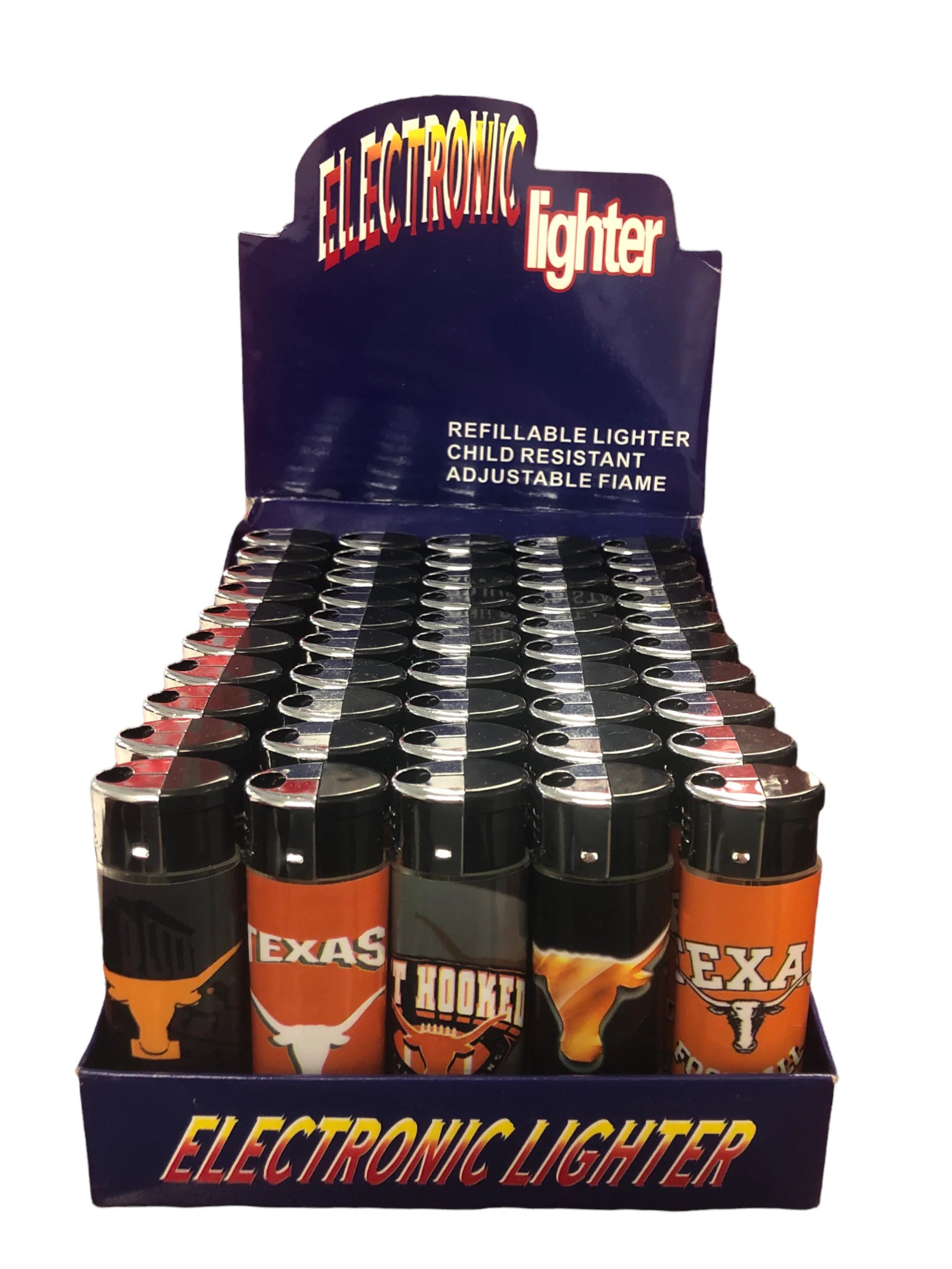 ELECTRONIC LIGHTER | UNIVERSITY OF TEXAS DESIGN - NEW STAR NOVELTIES