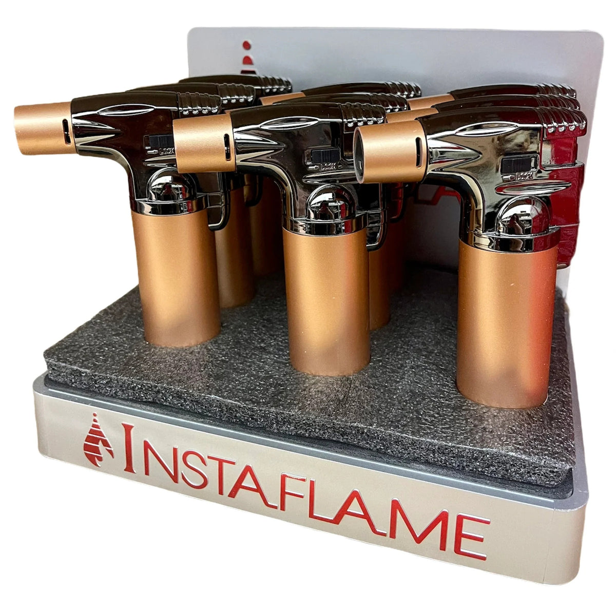 INSTAFLAME LARGE TRIPLE TORCH LIGHTER | PACK OF 9