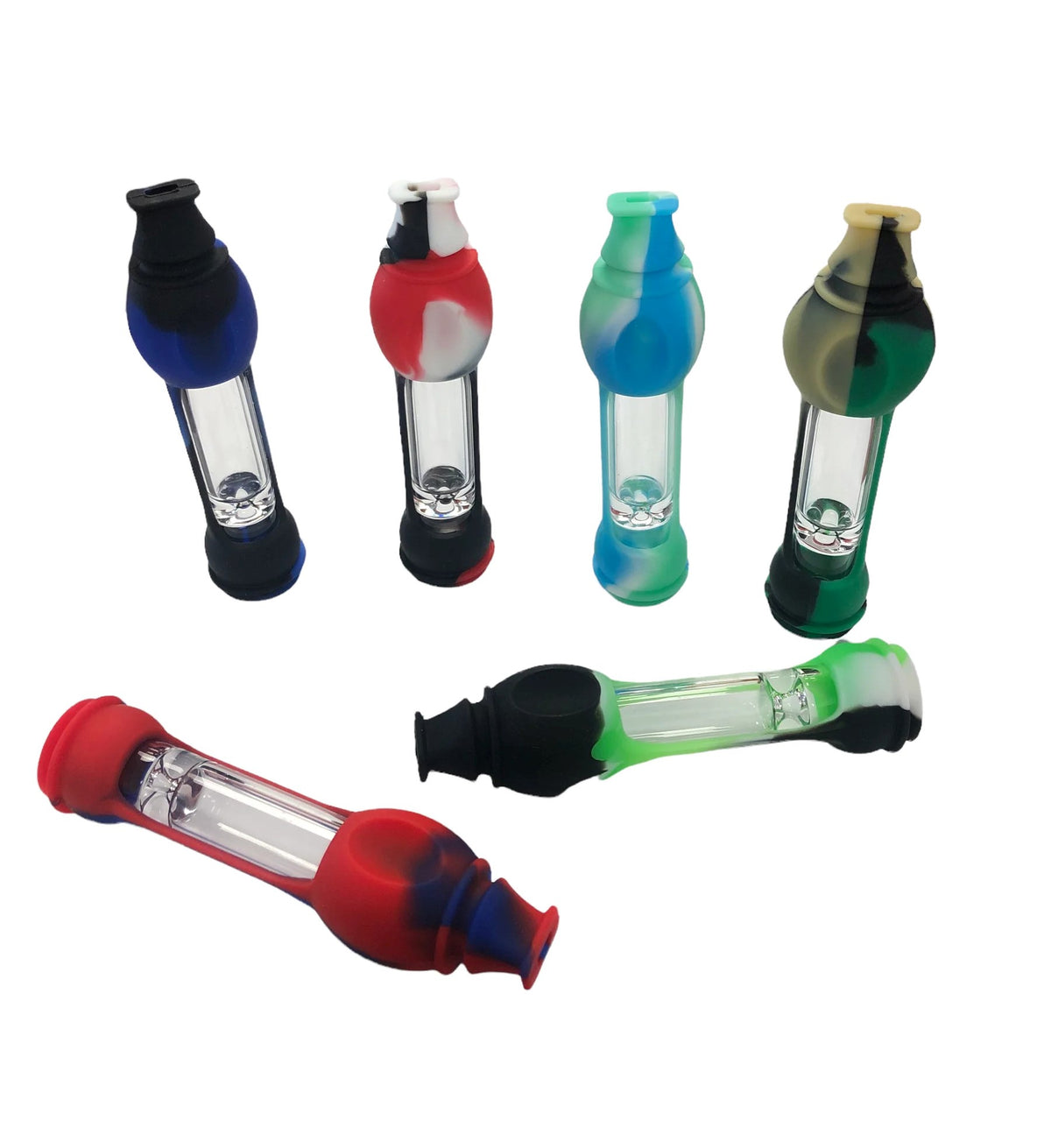 GLASS SILICONE CHILLUM