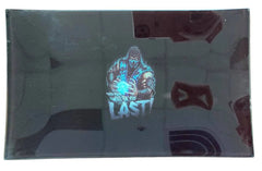 SHATTERPROOF MEDIUM GLASS ROLLING TRAY, DEATH DESIGN