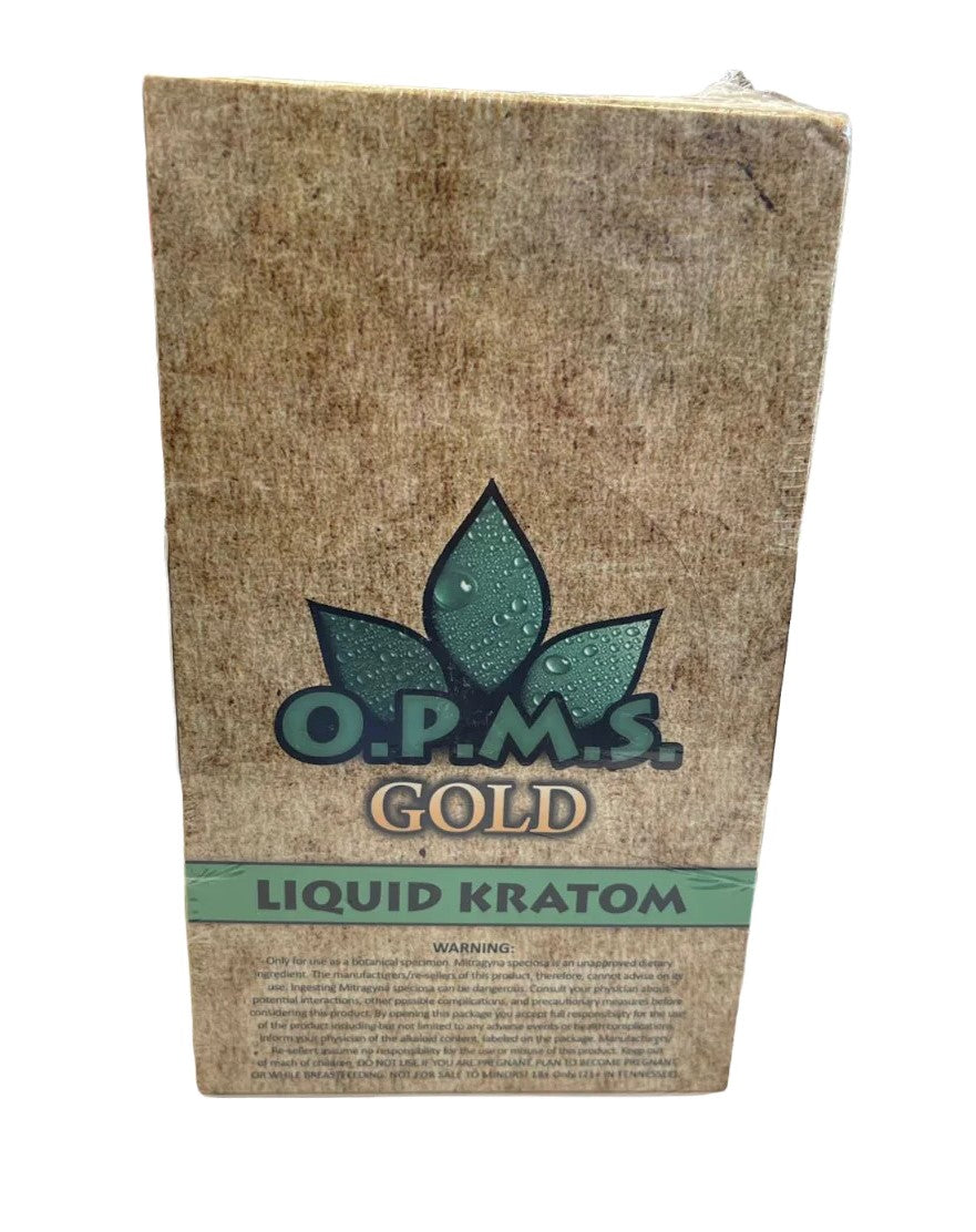 O.P.M.S. GOLD LIQUID KRATOM SHOTS