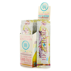 HIGH HEMP ORGANIC WRAPS, 2 WRAPS HYDRO LEMONADE | 25 POUCHES PER BOX