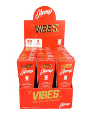 VIBES HEMP CONES | KING SIZE 30 COUNT