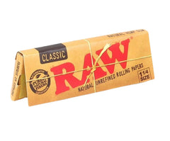 RAW 1 1/4 SIZE (CLASSIC) ROLLING PAPER