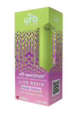 URB | OFF-SPECTRUM 1,200mg DISPOSABLE VAPE | LIVE RESIN