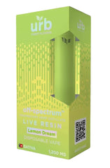 URB | OFF-SPECTRUM 1,200mg DISPOSABLE VAPE | LIVE RESIN