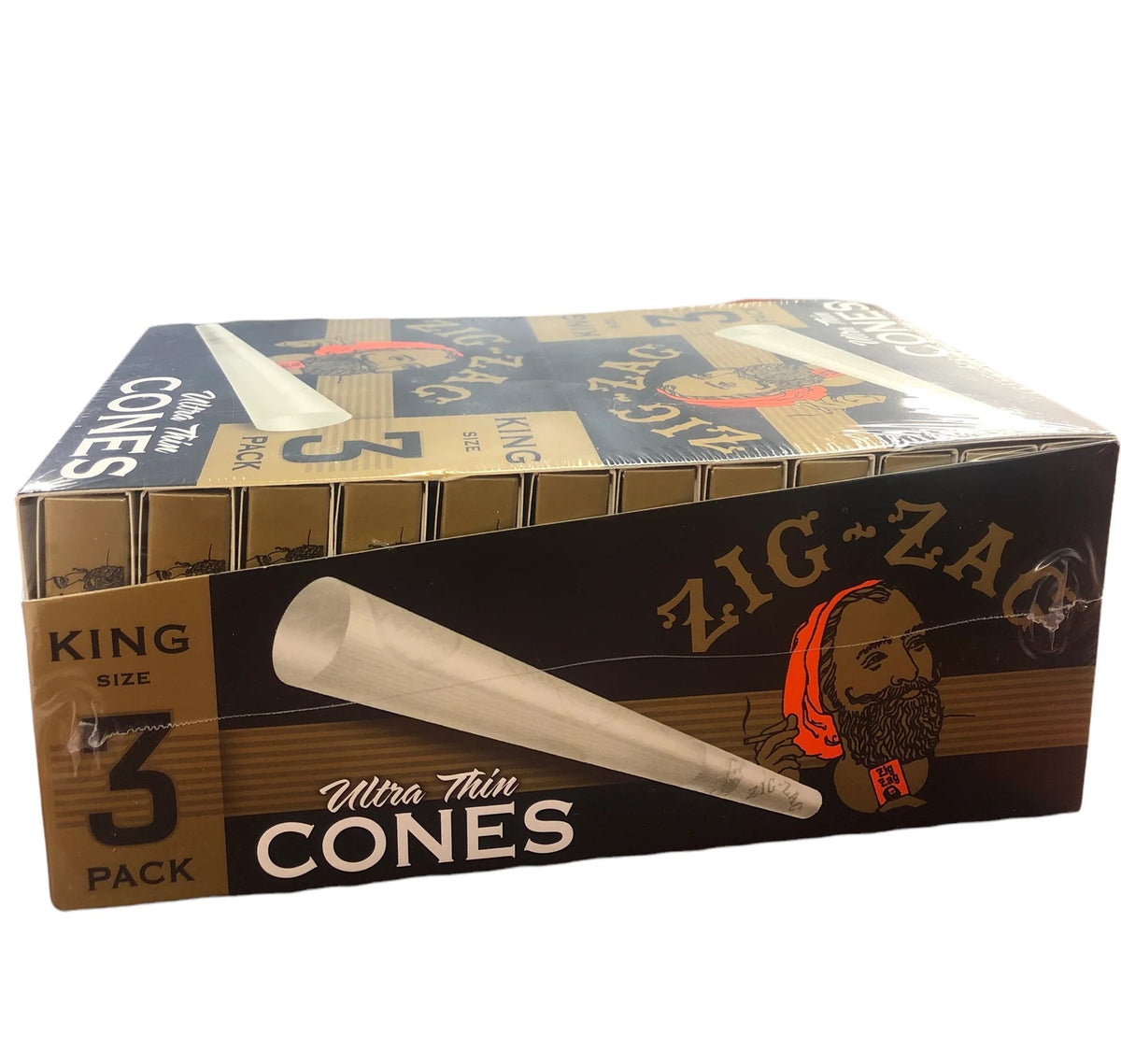 ZIG- ZAG | KING SIZE ULTRA THIN CONES