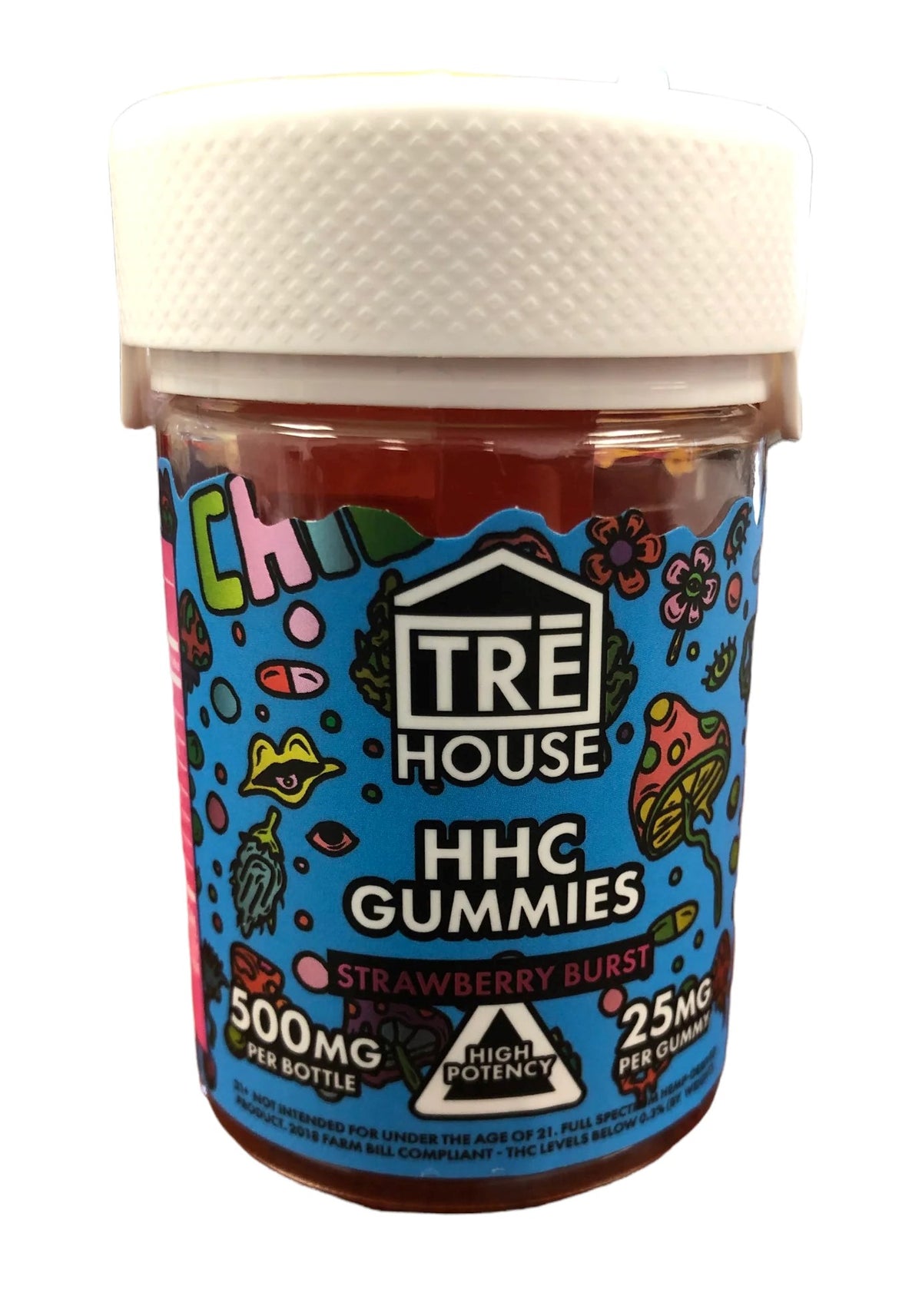 TRE HOUSE | HHC GUMMIES | STRAWBERRY BURST