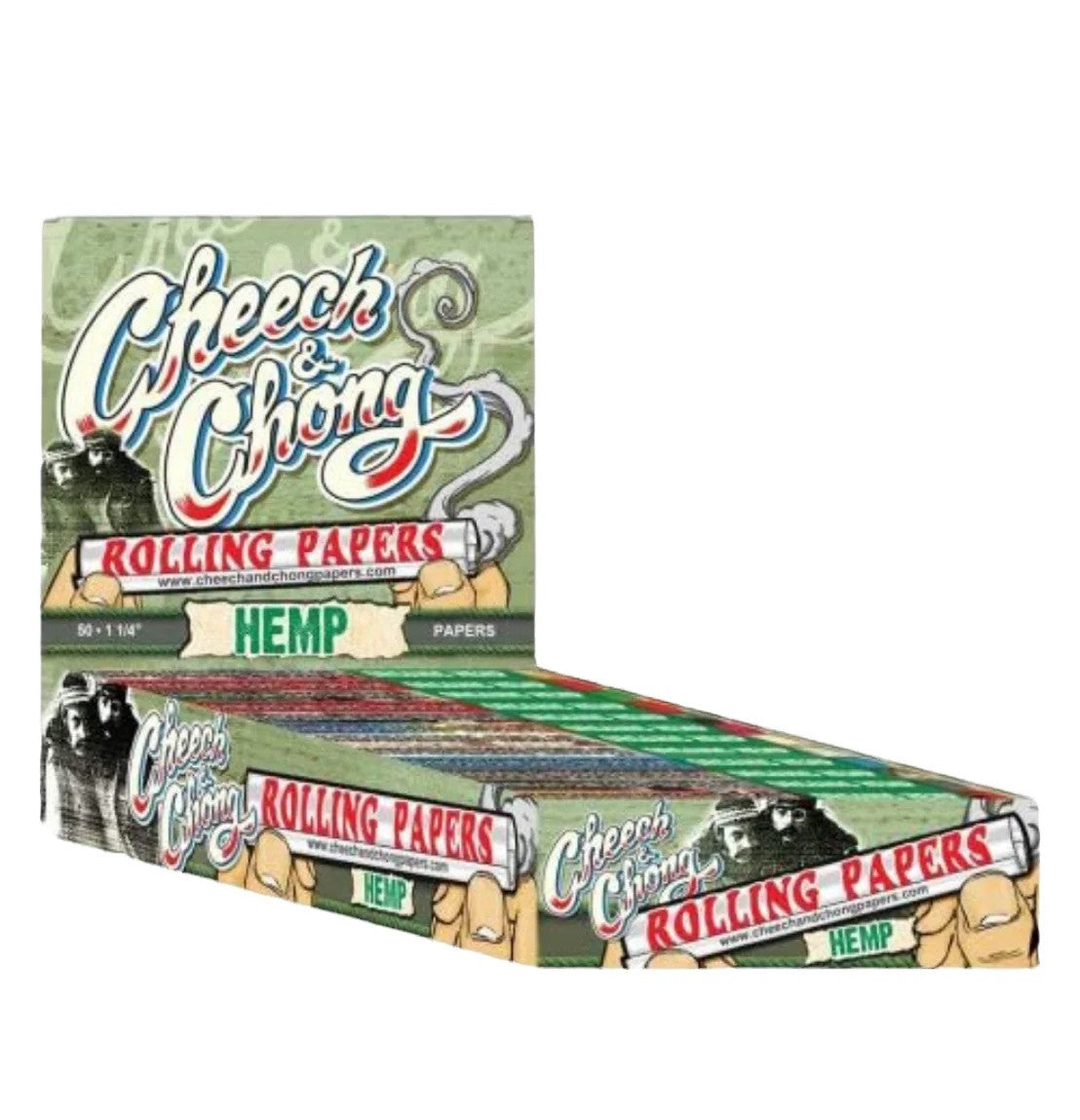 CHEECH AND CHONG HEMP | 1 1/4 PAPERS | 50PK