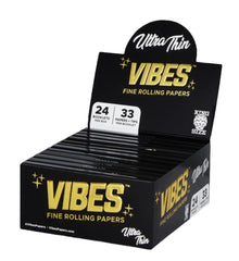 VIBES PAPER ULTRA THIN | KING SIZE WITH TIPS | 24PK