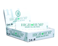 HIGH HEMP KING ORGANIC ROLLING PAPER 25 BOOKLETS