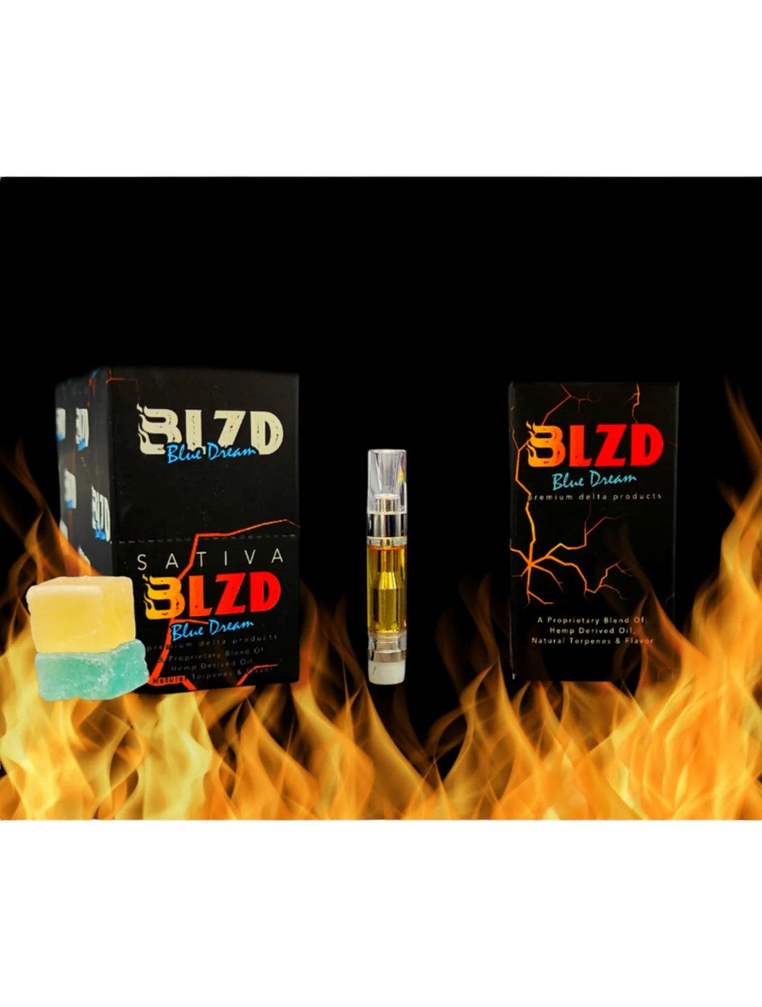 BLZD DELTA 8 CARTRIDGE & GUMMY | 900MG