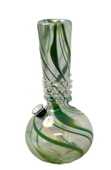 9" SOFT GLASS WATER PIPE