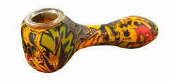 SILCONE 4" HANDPIPE, GRAPHIC DESIGN