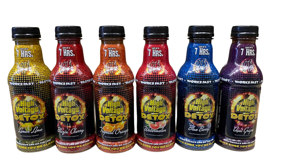 HIGH VOLTAGE DETOX DRINK 16oz - NEW STAR NOVELTIES