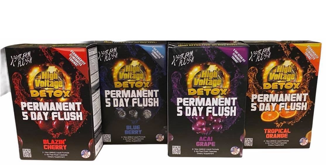 HIGH VOLTAGE PERMANENT 5 DAY FLUSH - NEW STAR NOVELTIES