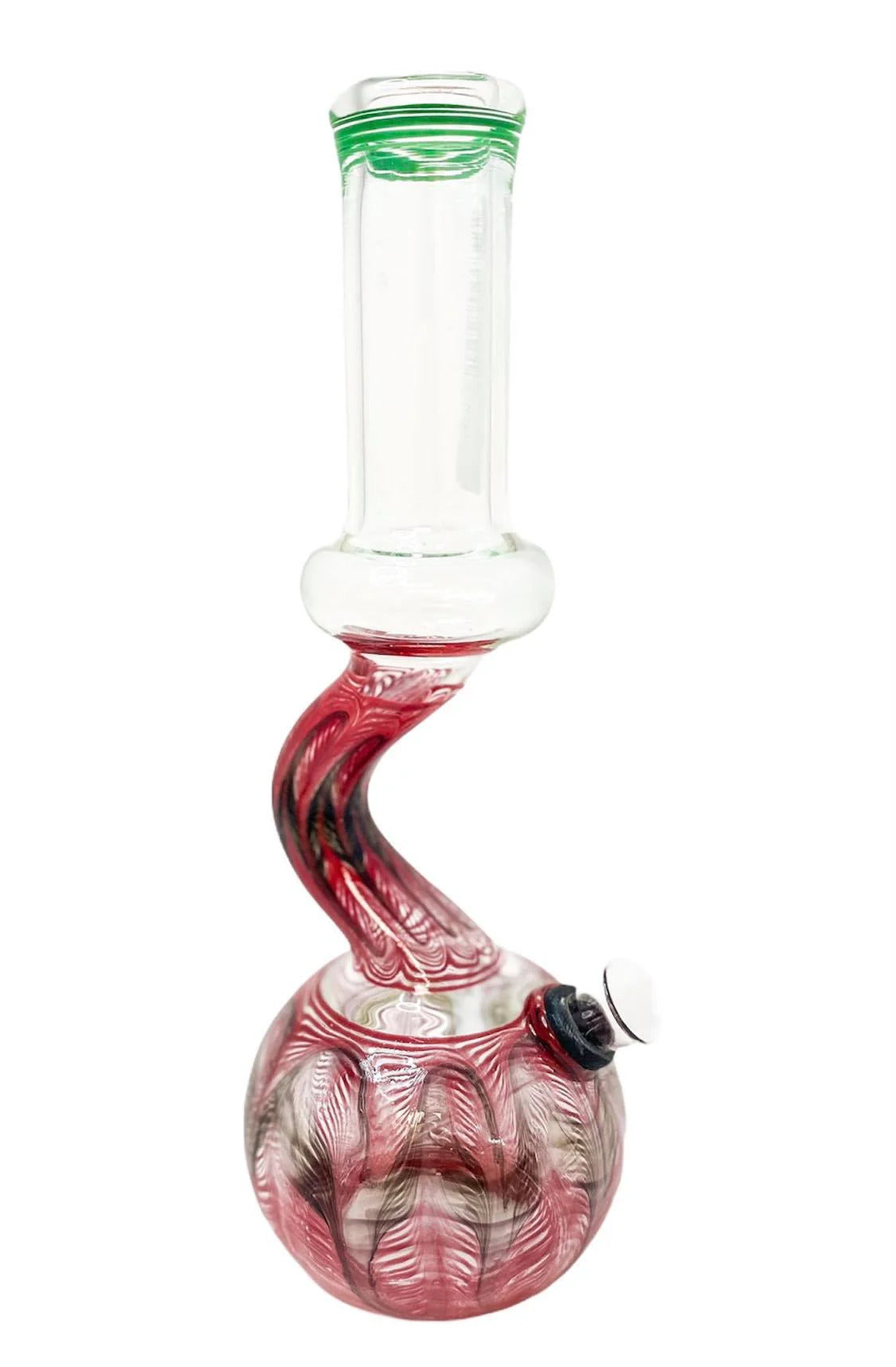 10" SINGLE BUBBLE GLASS WATER PIPE | SINGLE UNIT - NEW STAR NOVELTIES