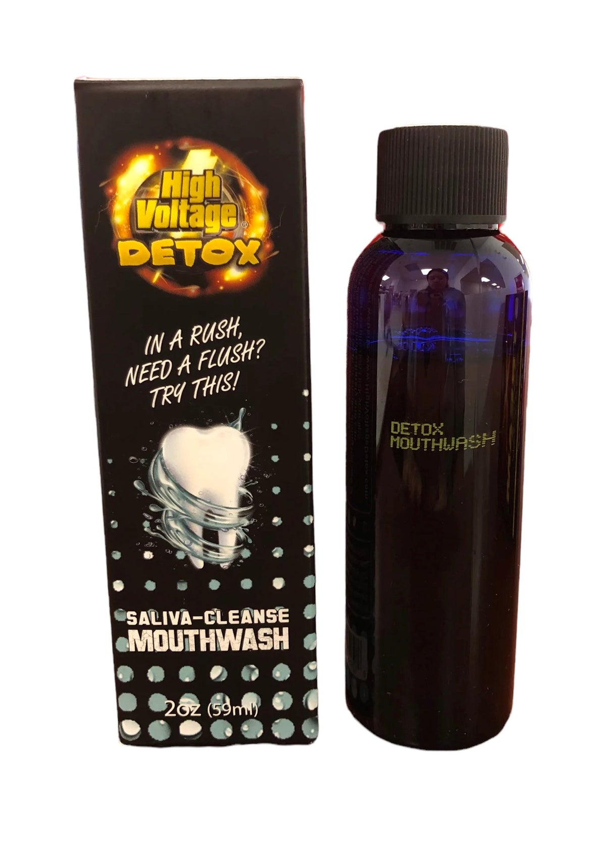 HIGH VOLTAGE DETOX | MOUTHWASH 2 OZ - NEW STAR NOVELTIES