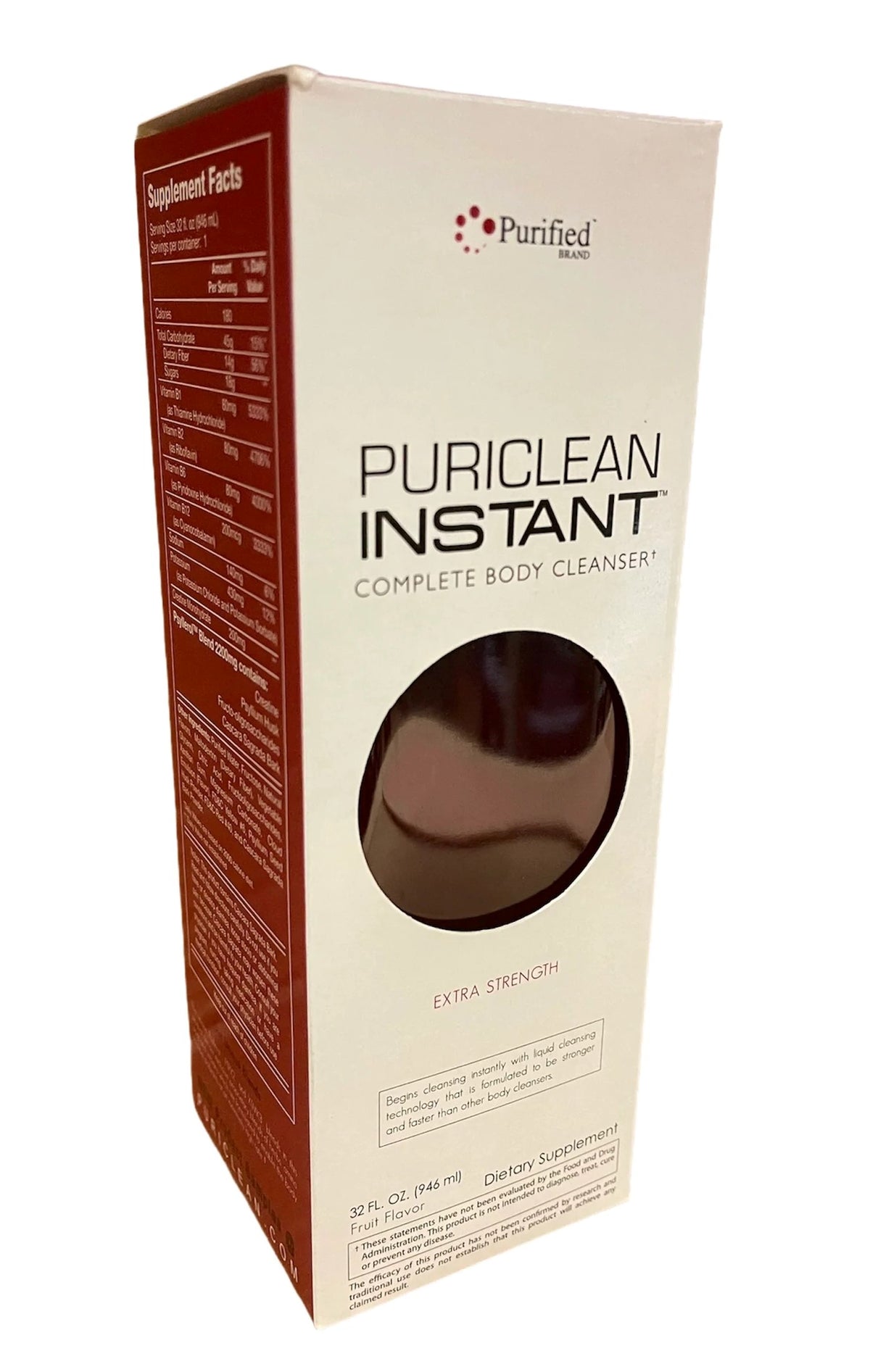 PURIFIED BRAND PURICLEAN INSTANT BODY CLEANSER EXTRA STRENGTH 32 OZ - NEW STAR NOVELTIES